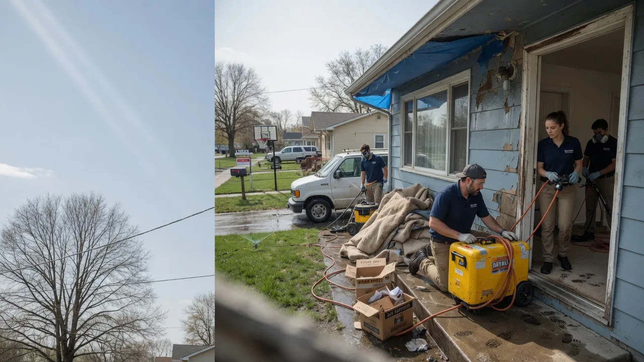Basement Flood Cleanup in South Paris, ME near me
